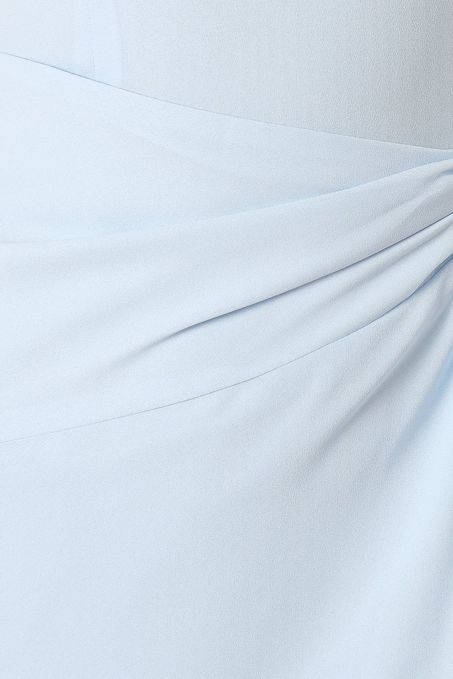 Nadea Faux Wrap Maxi Dress Blue