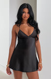 Lets Get Going Mini Dress Black