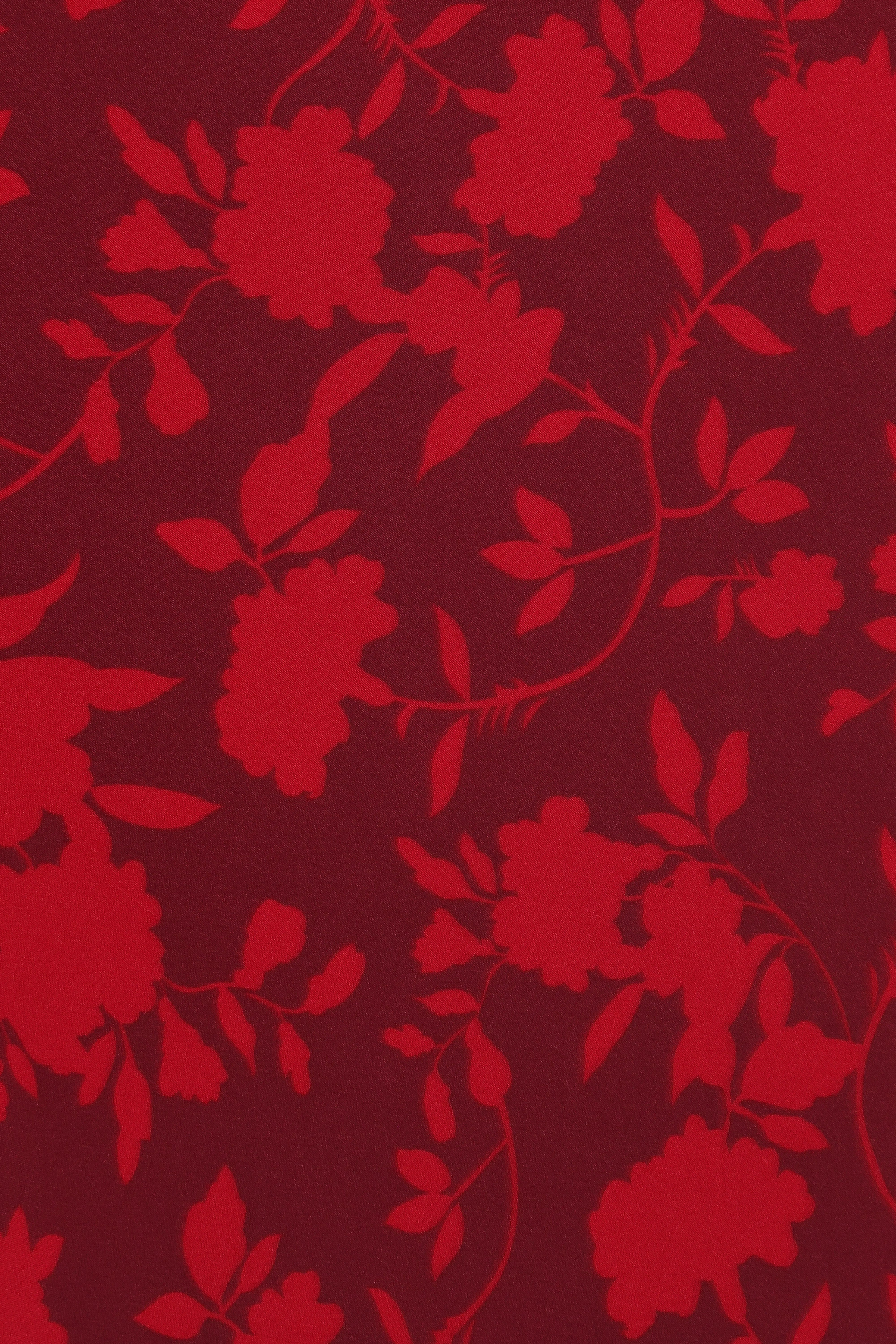 Velman Skirt Burgundy Floral