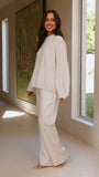 Ally Knit Sweater Cream