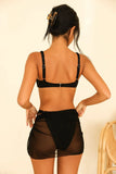 Hidden Oasis Sarong Black
