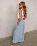 Ziggie Wide Leg Overalls