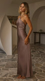 Chiara Maxi Dress Mushroom