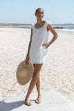 Pammy Mini Dress White