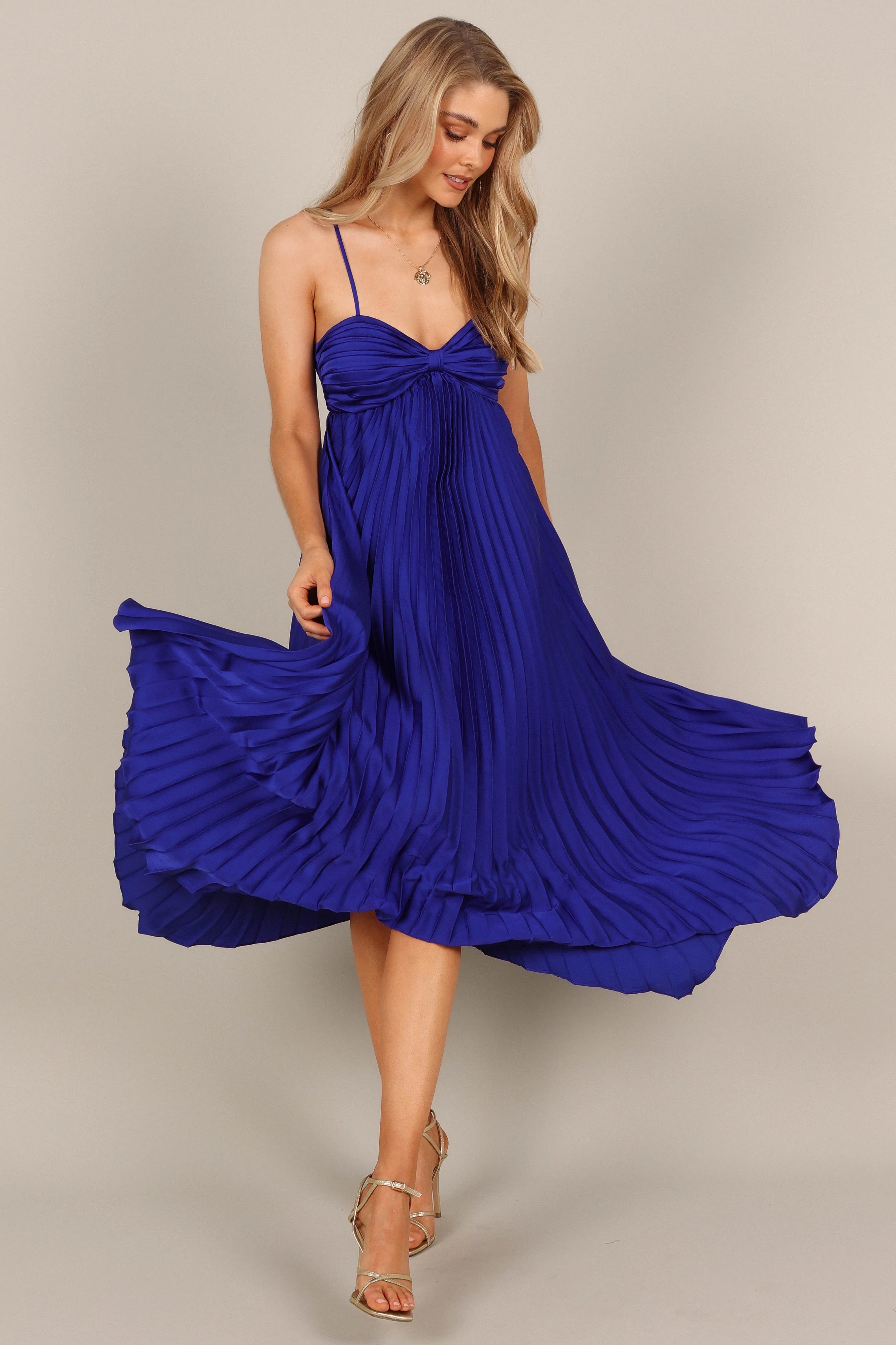 Vikki Dress Royal Blue