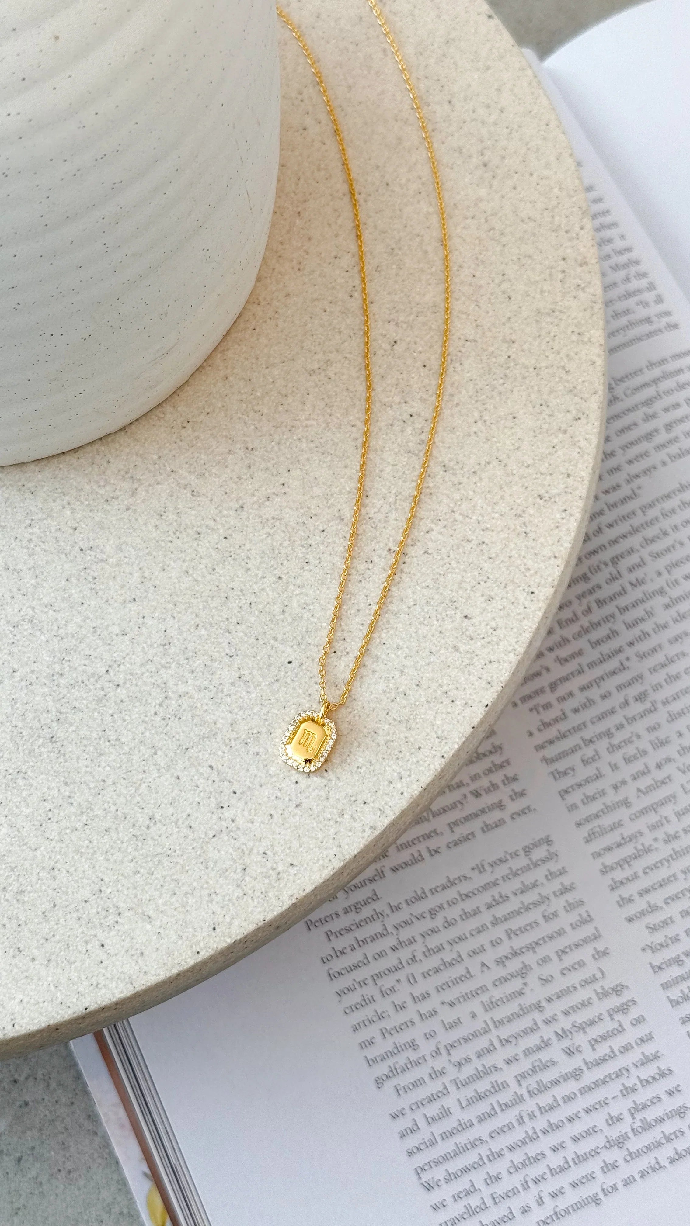 Zodiac Necklace Scorpio