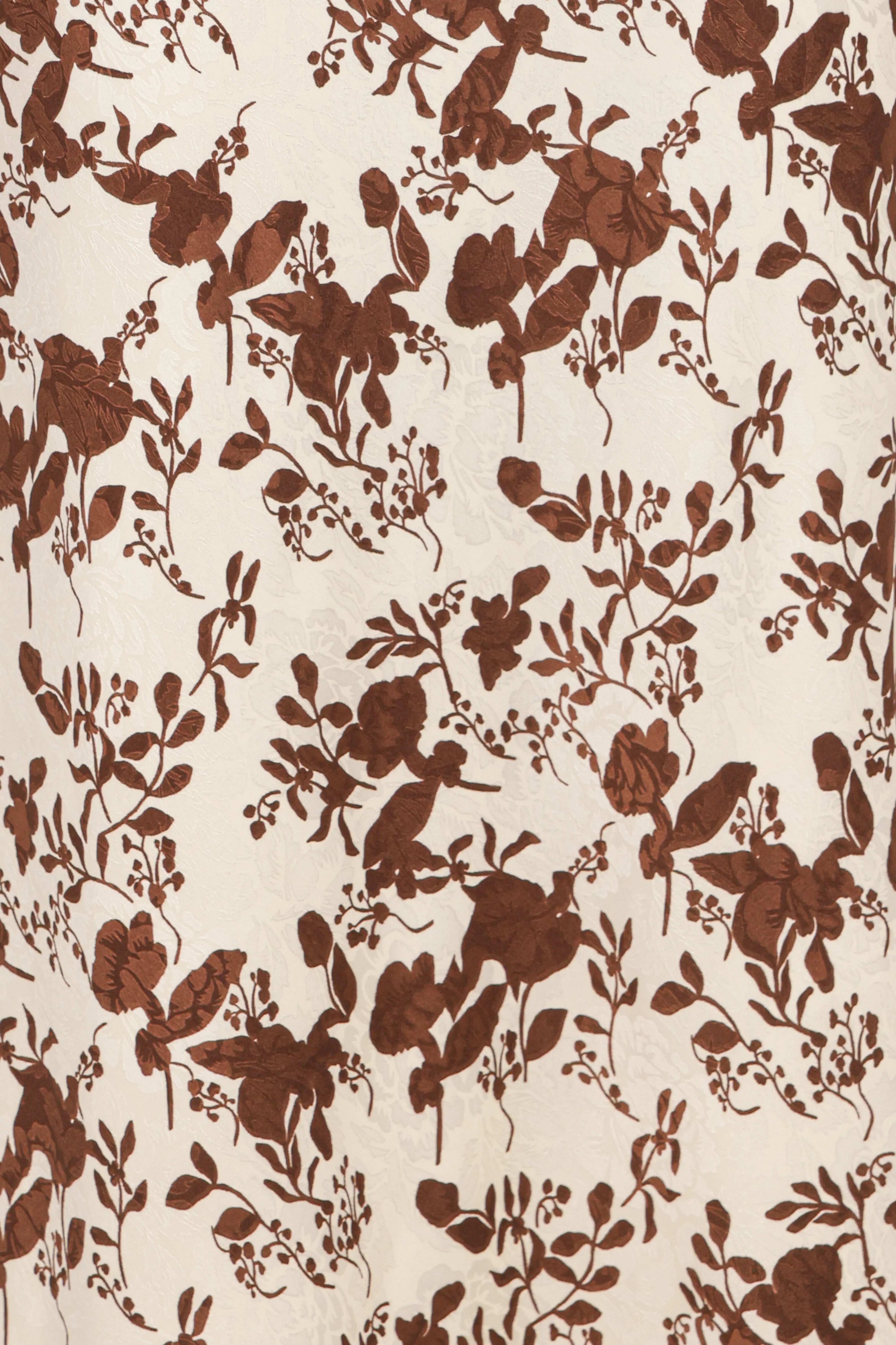 Noemi Maxi Dress Brown Floral