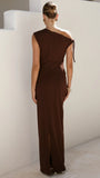 Lealah Maxi Dress Chocolate