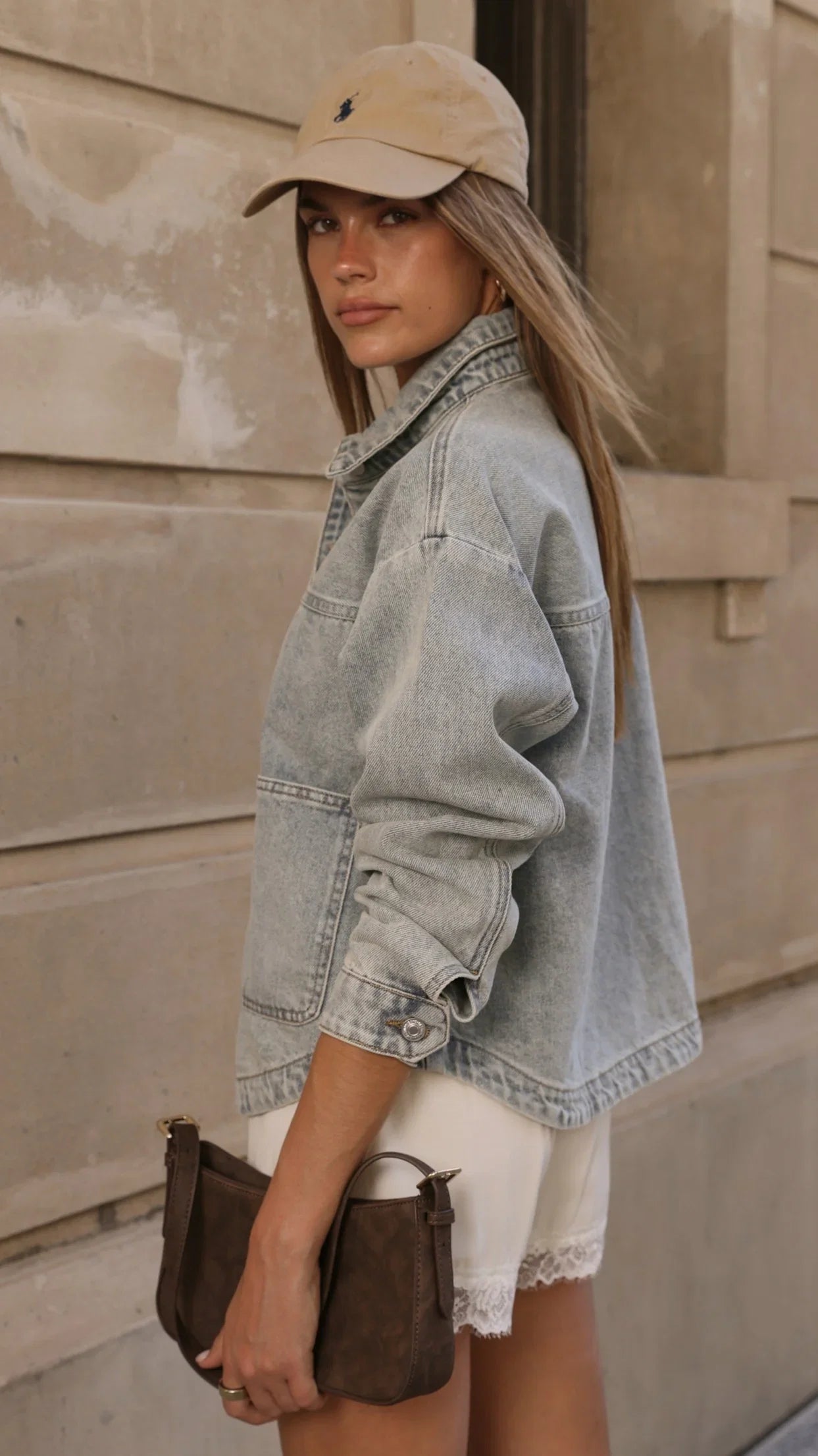 Franklyn Denim Jacket Stone Wash