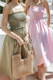 Nigella Maxi Dress Olive Green