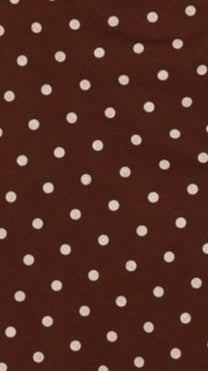 Benni Asymmetric Mini Dress Chocolate Nude Spot