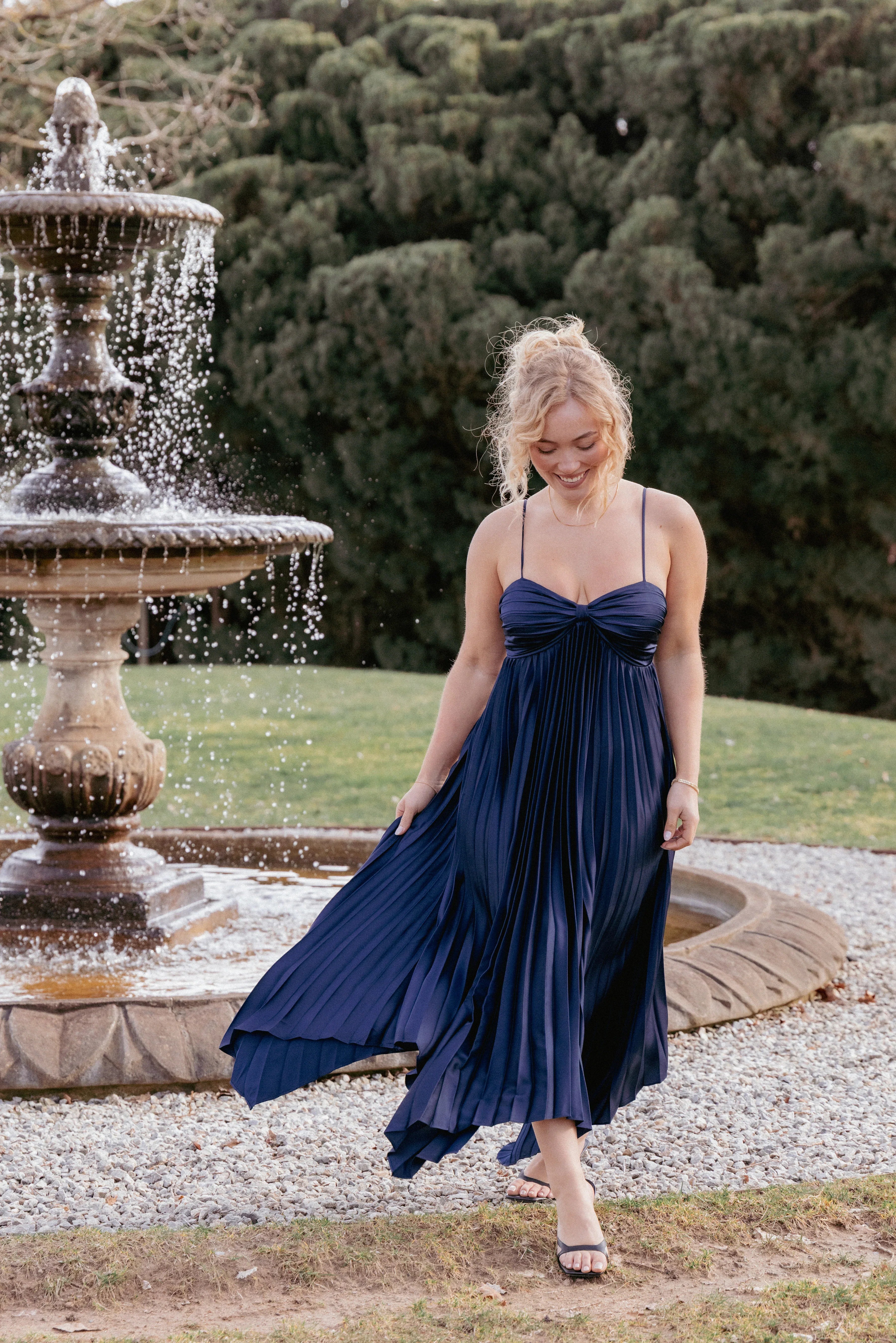 Vikki Dress Navy