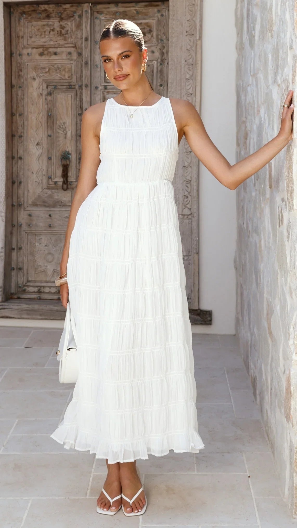 Lassie Maxi Dress White