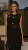 Makaylie Top Black Flower