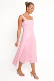Cosima Midi Dress Pink