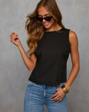 Jaida Back Tie Top