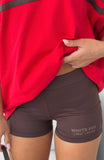 Studio 17 Lila Booty Bike Shorts Chocolate