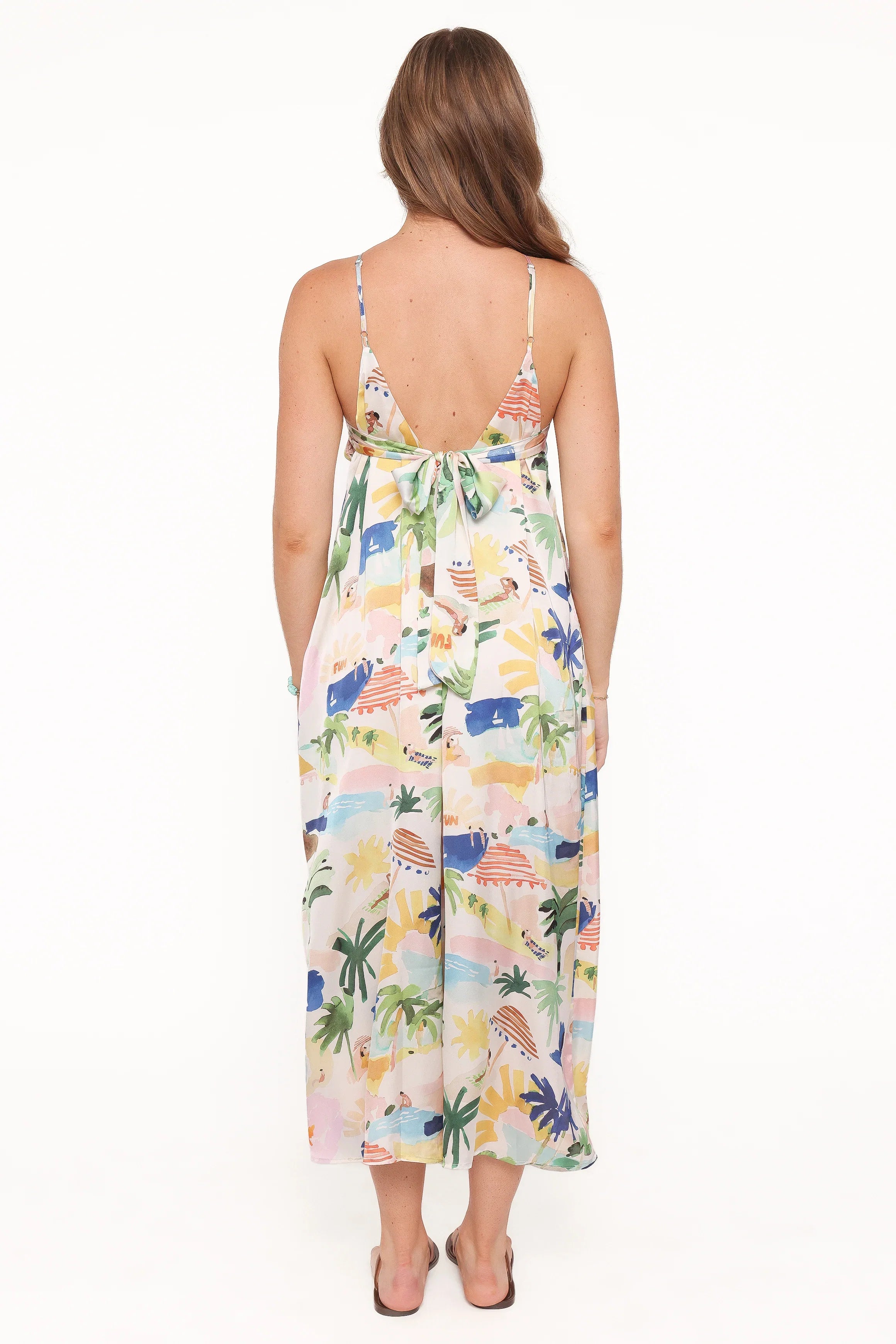 Jess Jumpsuit Cream Resort Isle