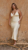Ziah Maxi Dress Lemon