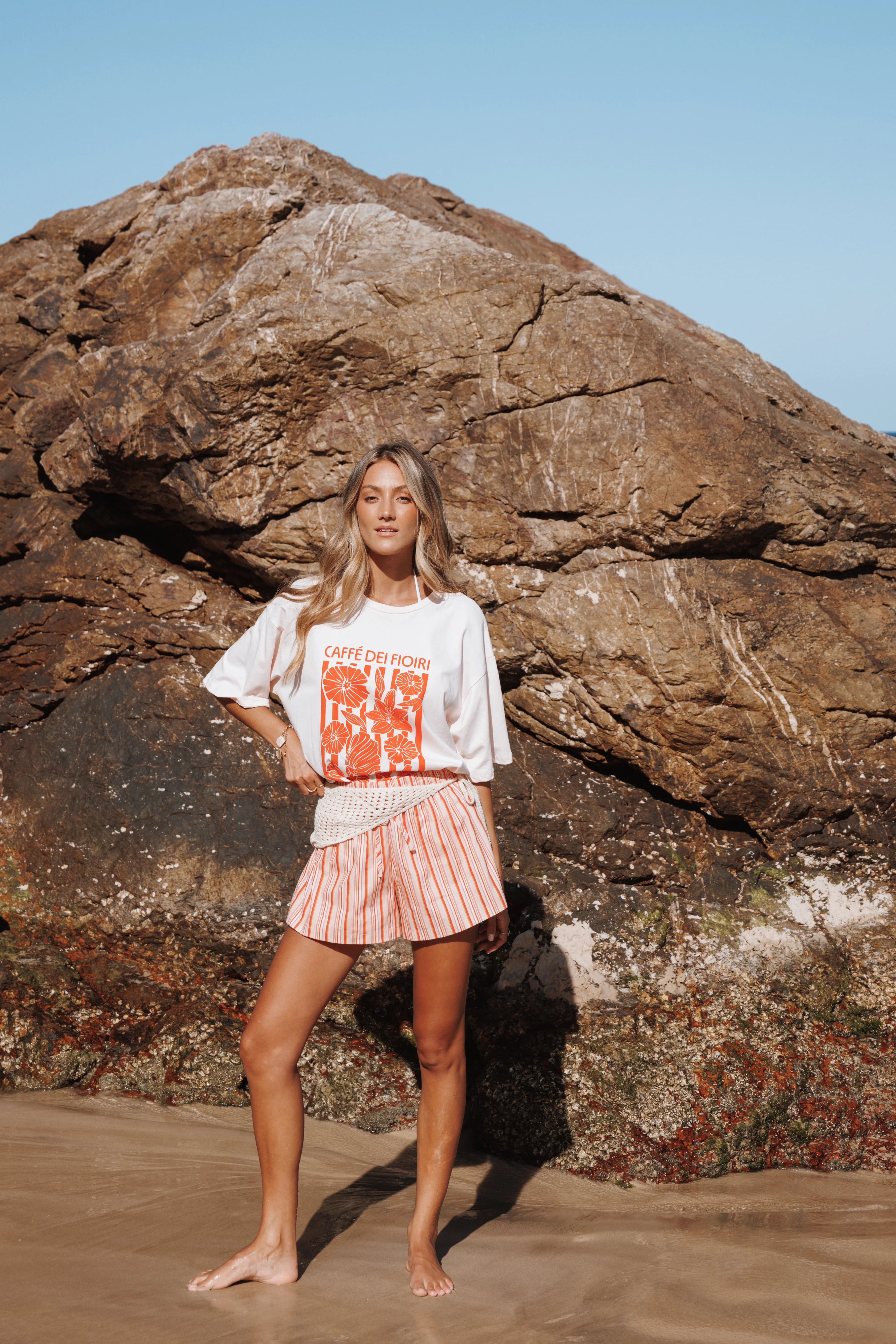 Caffe Dei Fiori Tee Pink