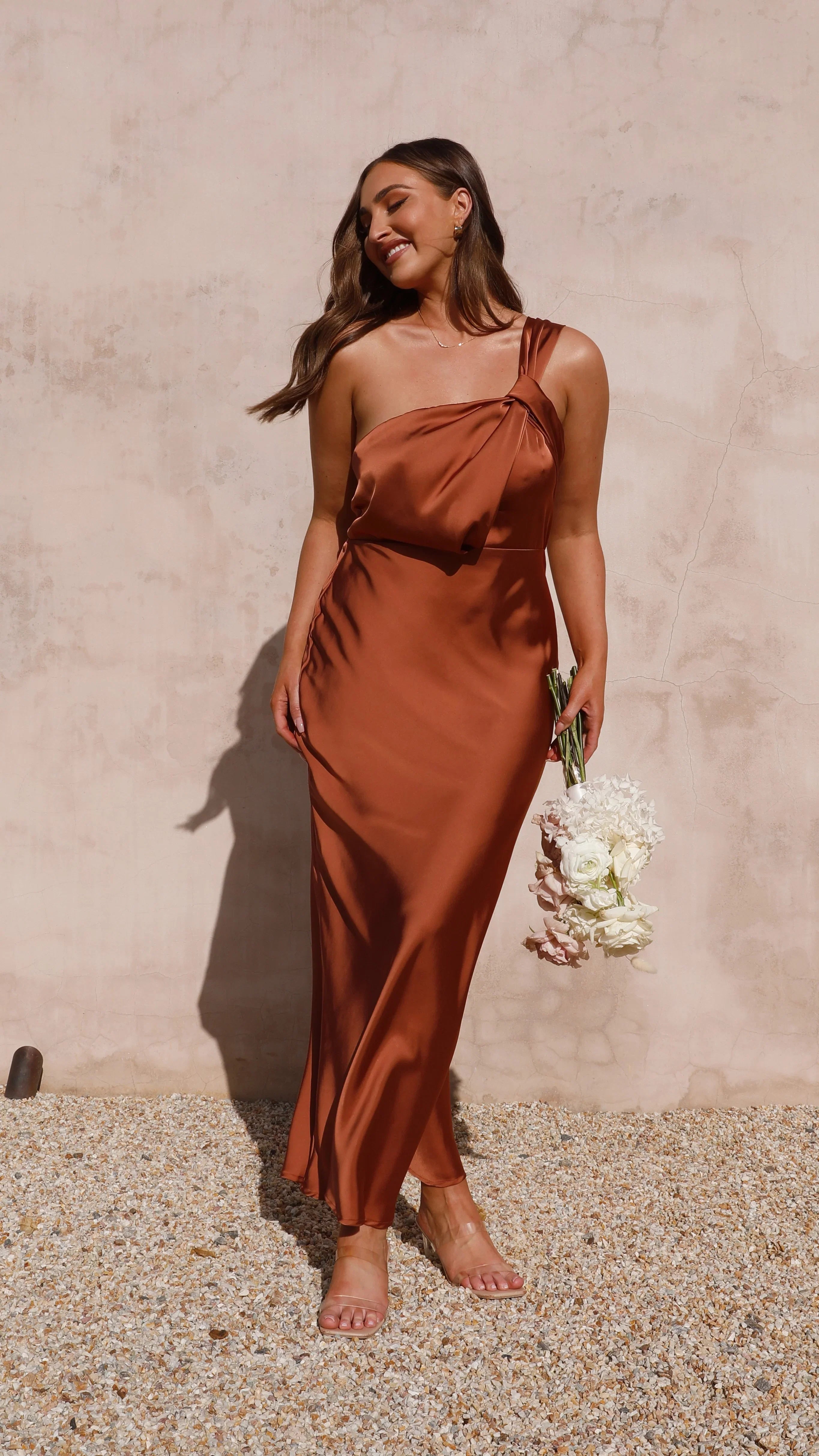 Greta Maxi Dress Copper