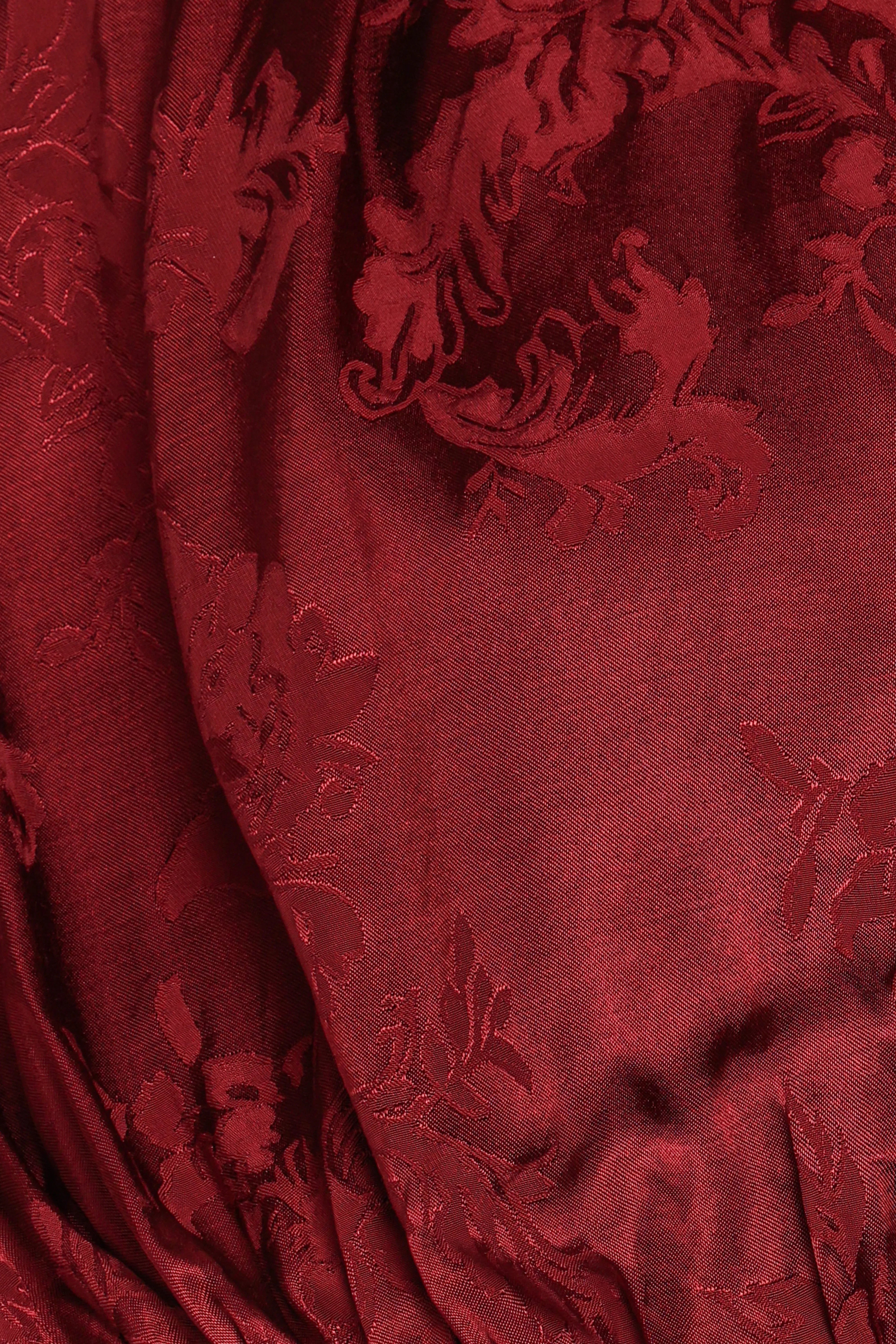 Bowman Cropped Blouse Wine