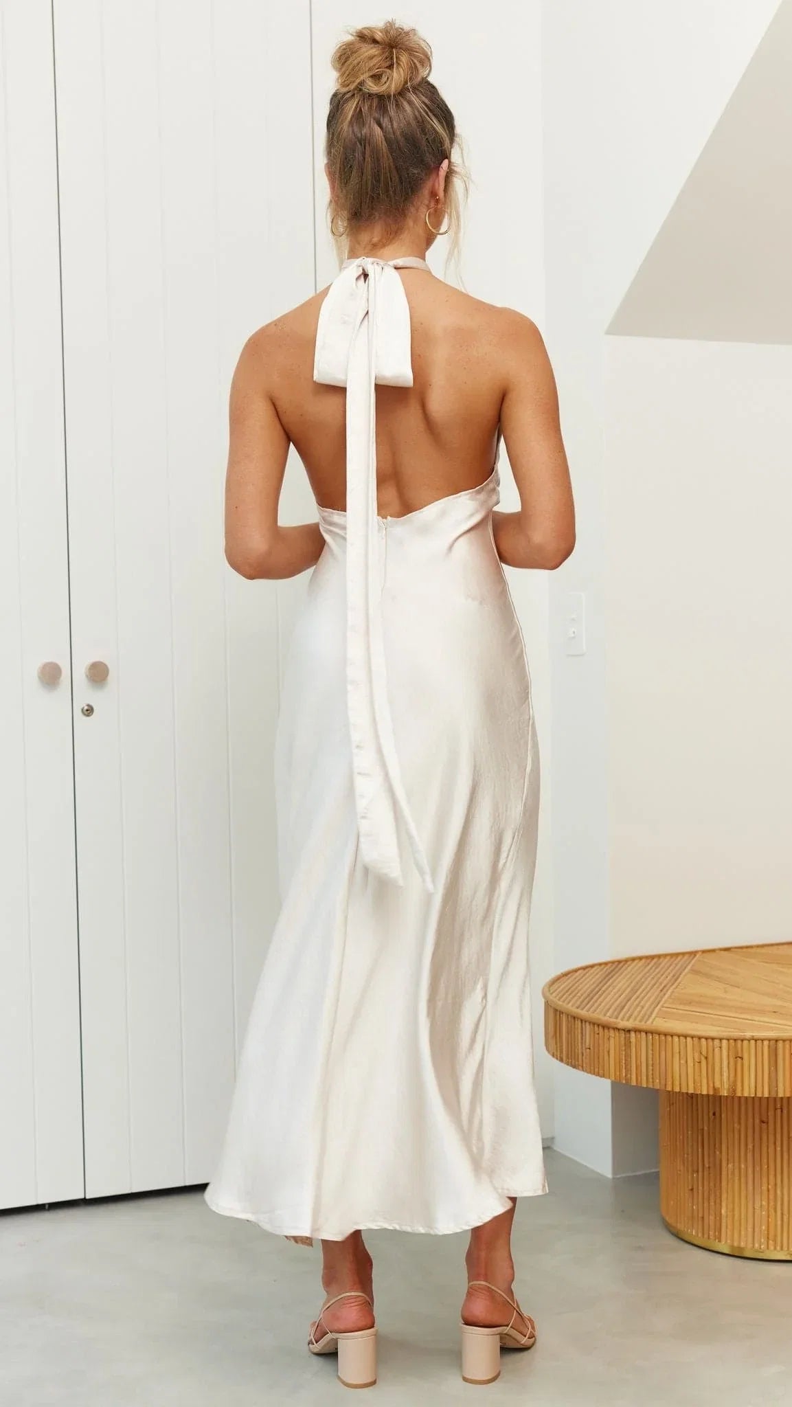 Amalia Maxi Dress Champagne