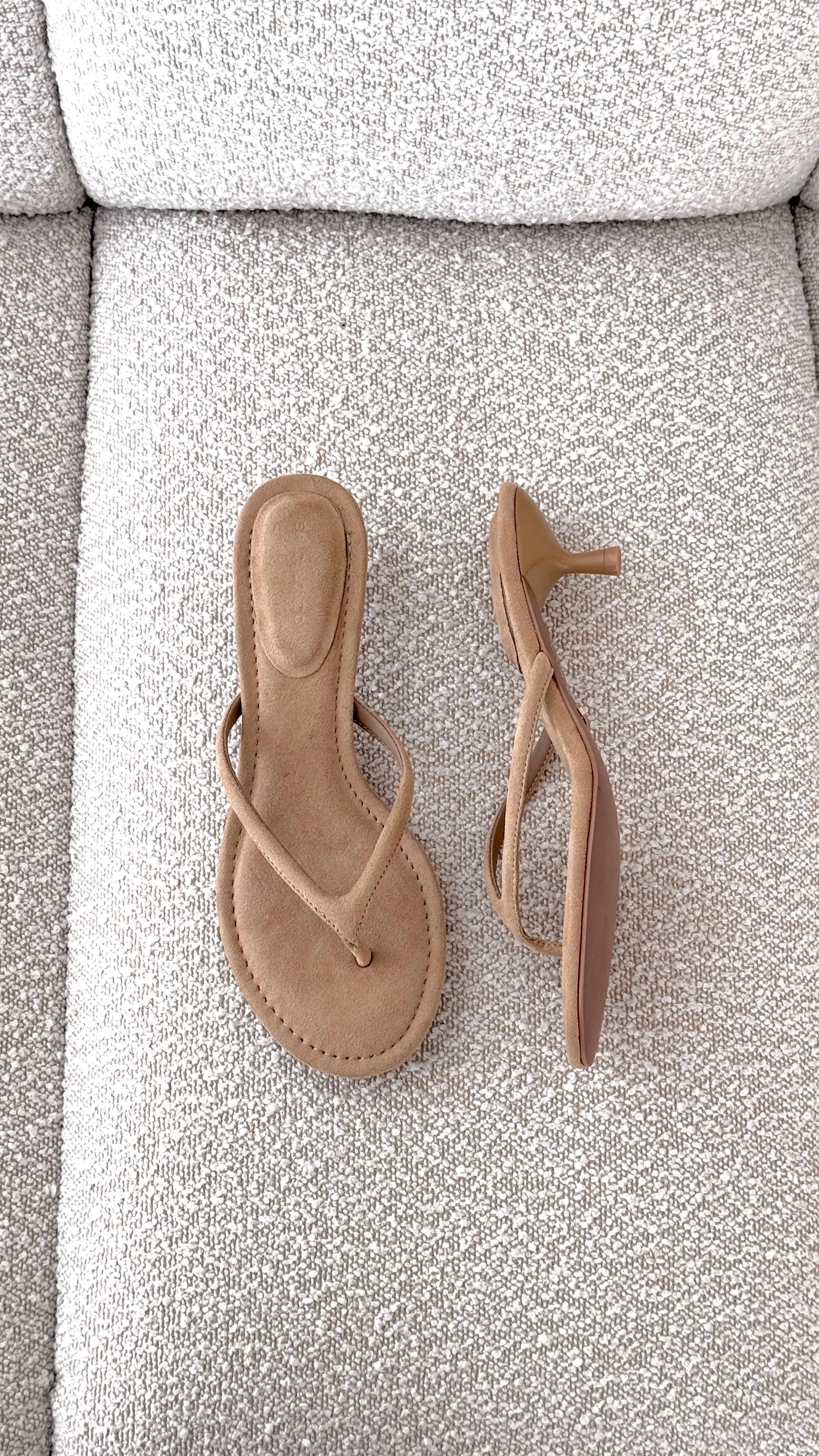 Zaven Heel Cumin Suede