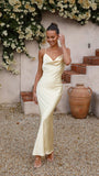 Willow Maxi Dress Lemon