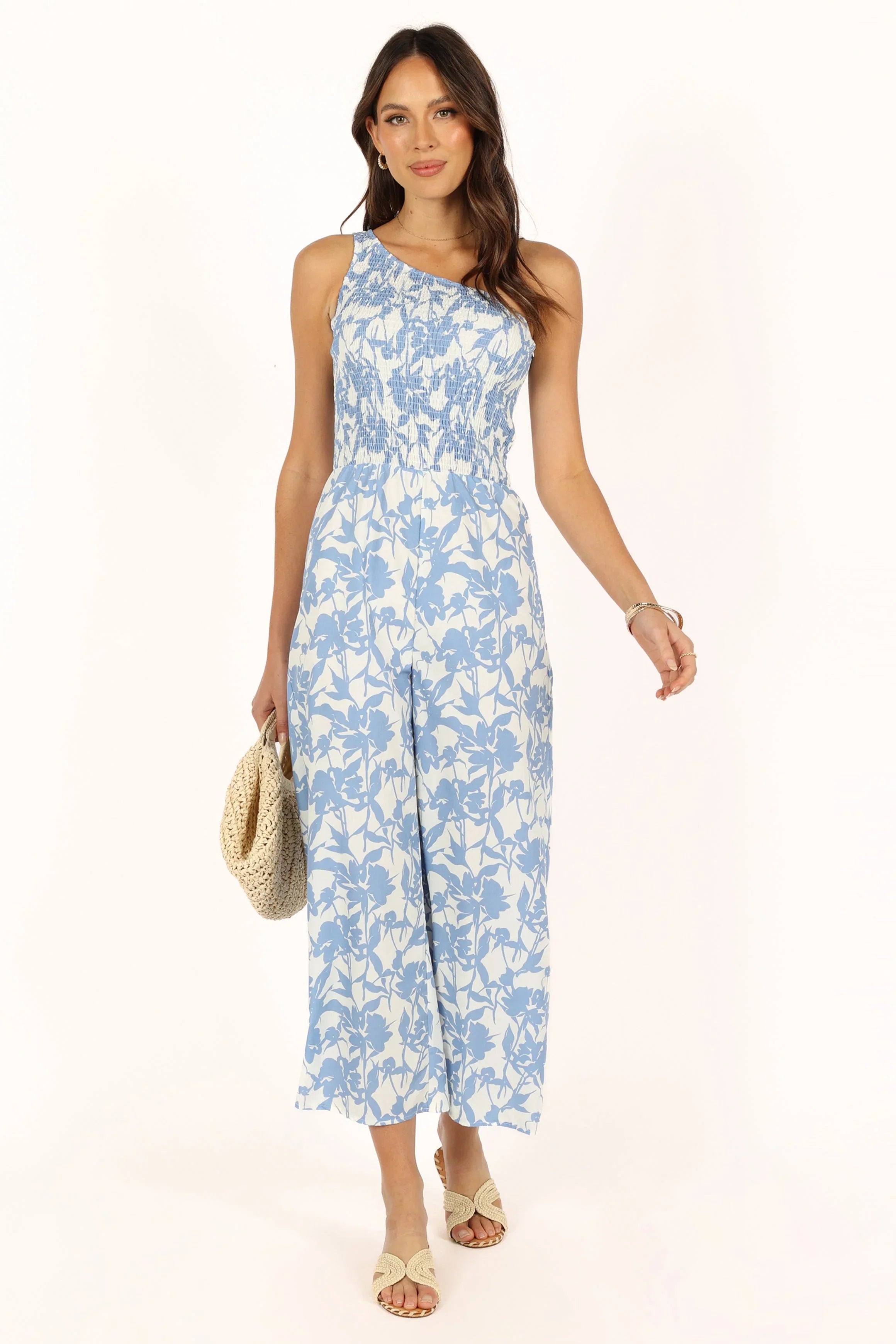 Rae Jumpsuit Blue Floral