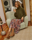 Opaline Paisley Maxi Skirt