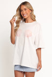 Sammie Graphic Tee White
