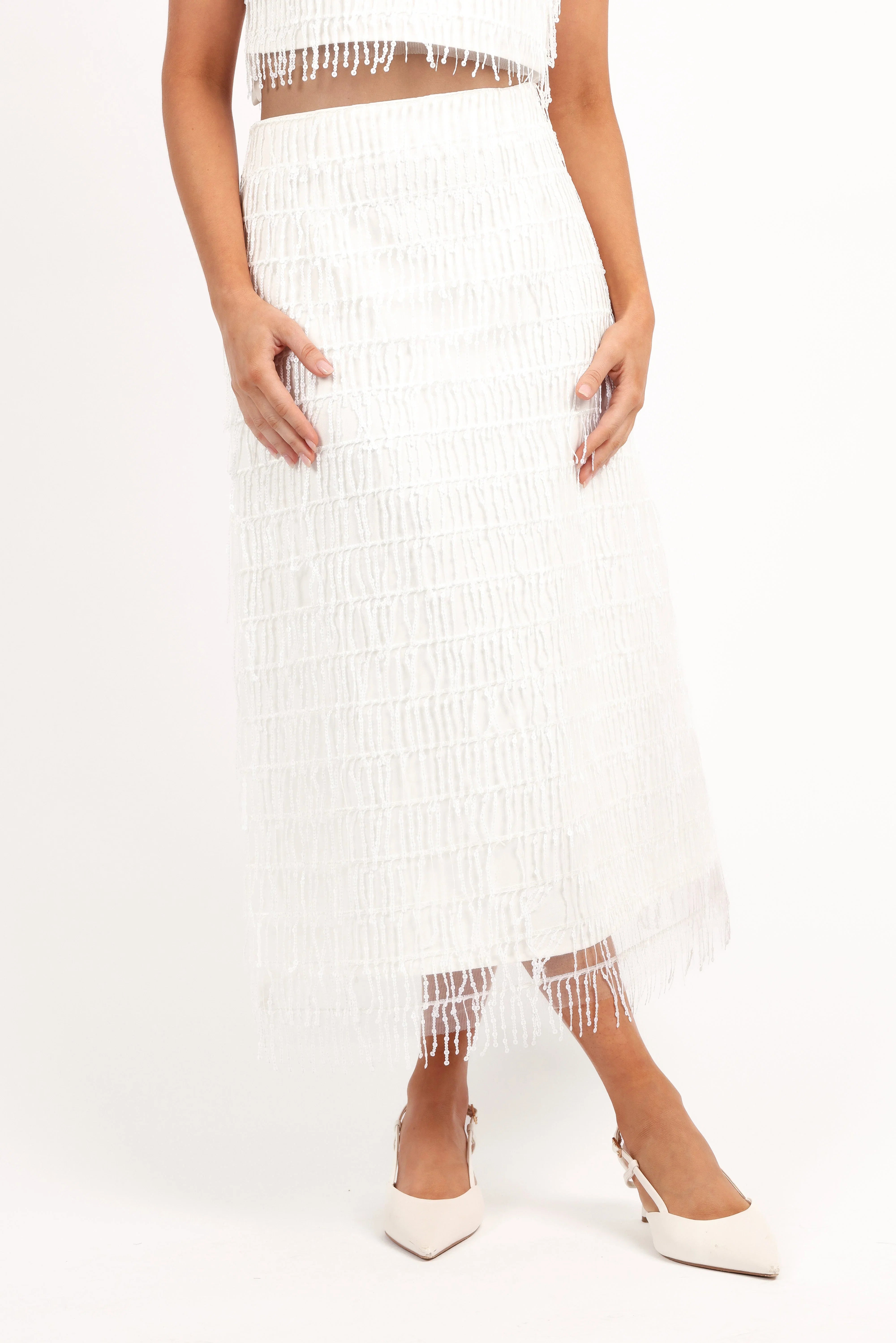 Allure Two Piece Set White