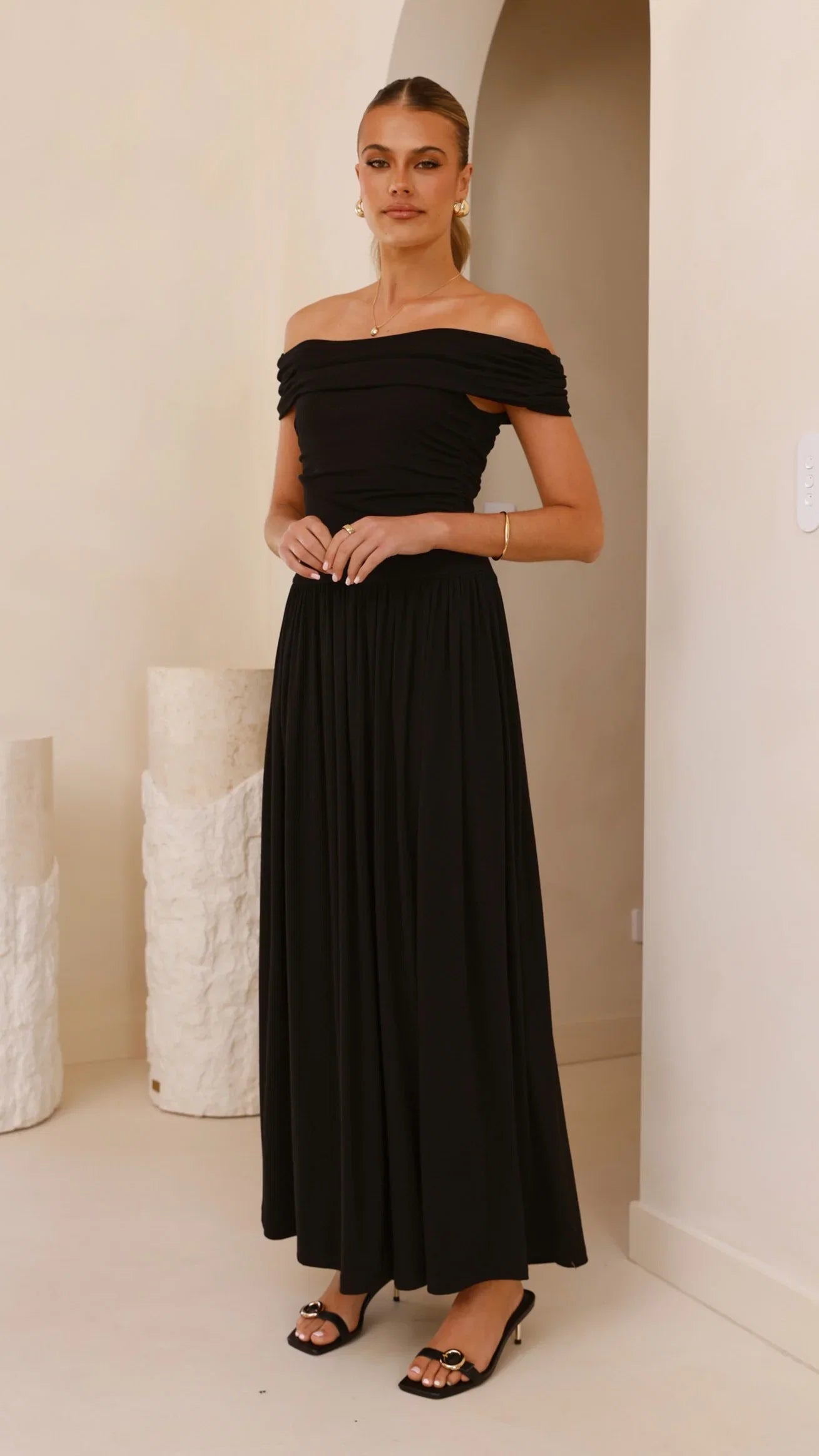 Manalla Maxi Dress Black