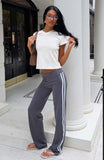 Almost Ready Straight Leg Pants Charcoal