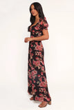 Estie Pants Black Floral