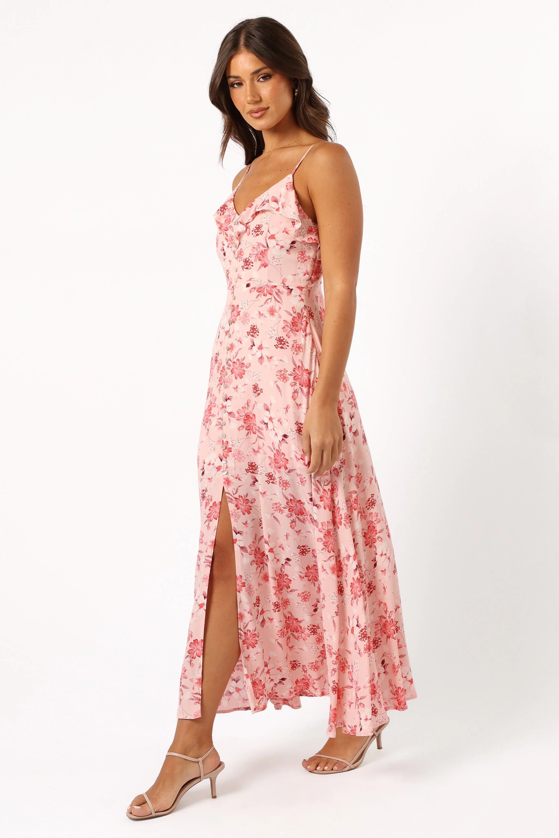 Rachel Midi Dress Blushed Garden