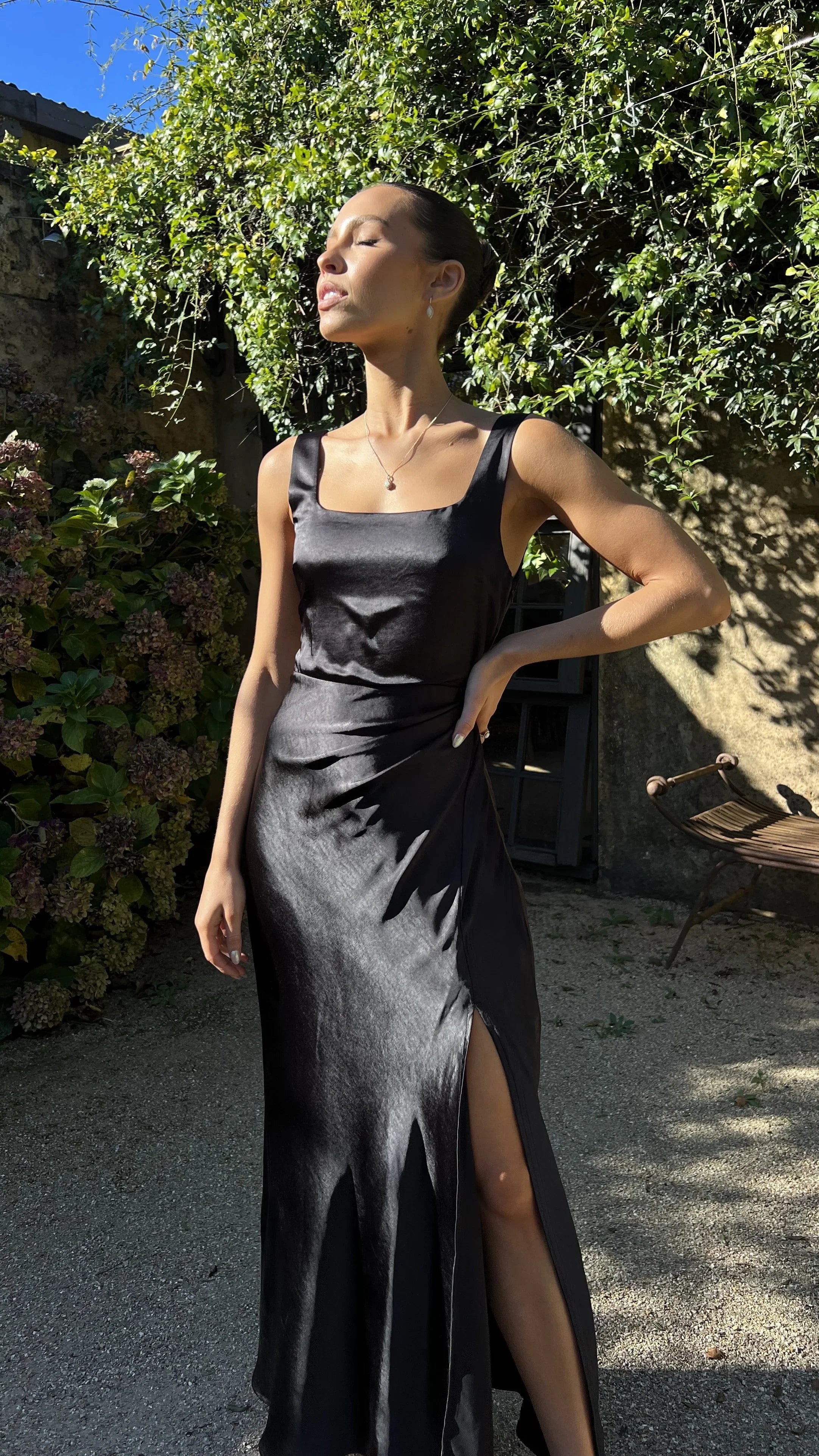 Alaria Maxi Dress Black