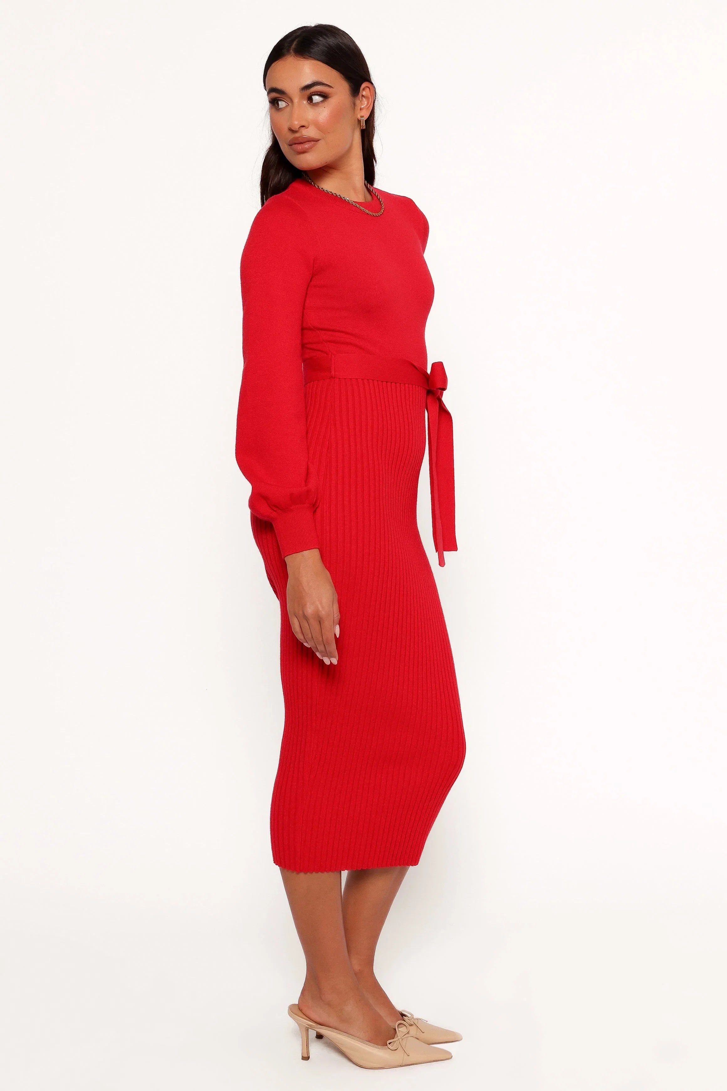 Helena Dress Red