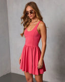 Alidah Corset Bodice Mini Dress