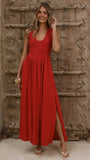 Amira Maxi Dress Red