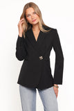 Leo Blazer Black
