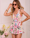 Sunveil Garden Fit And Flare Romper
