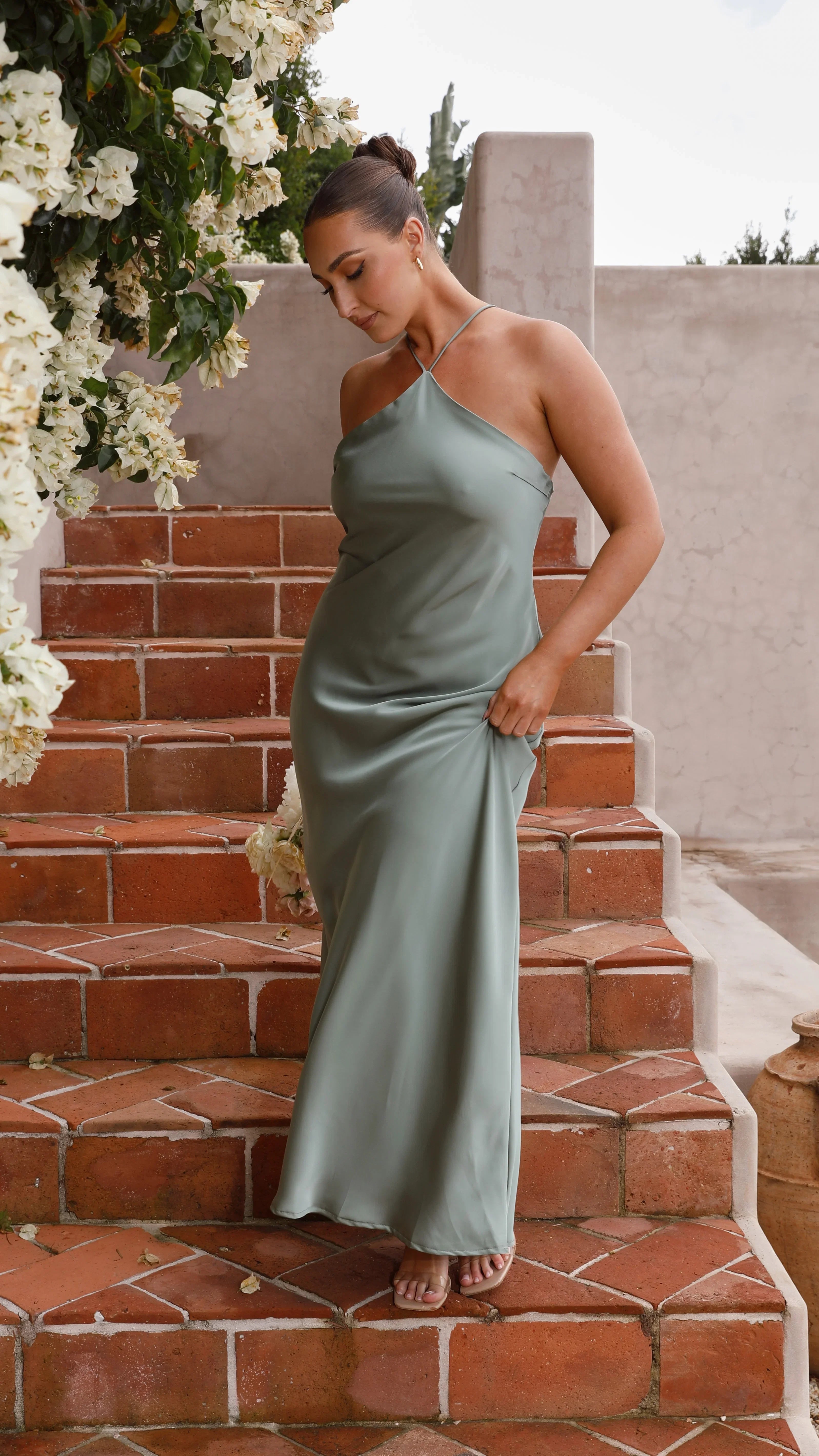 Chiara Maxi Dress Green