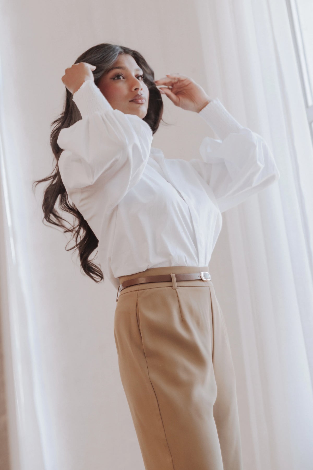 Carys Shirt White