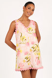 Calliope Mini Dress Acacia Blossom