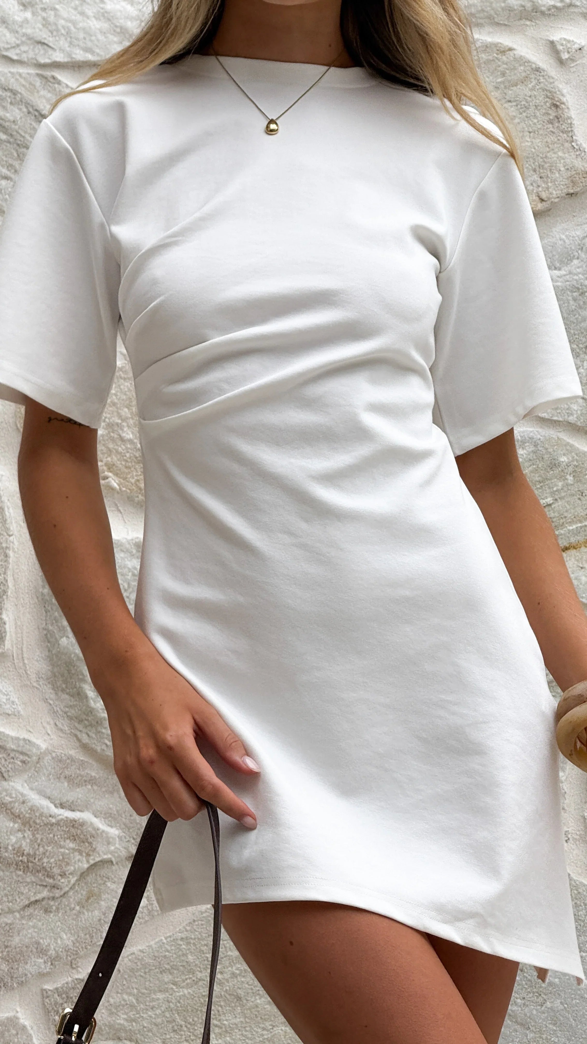 Skylah Mini Dress White
