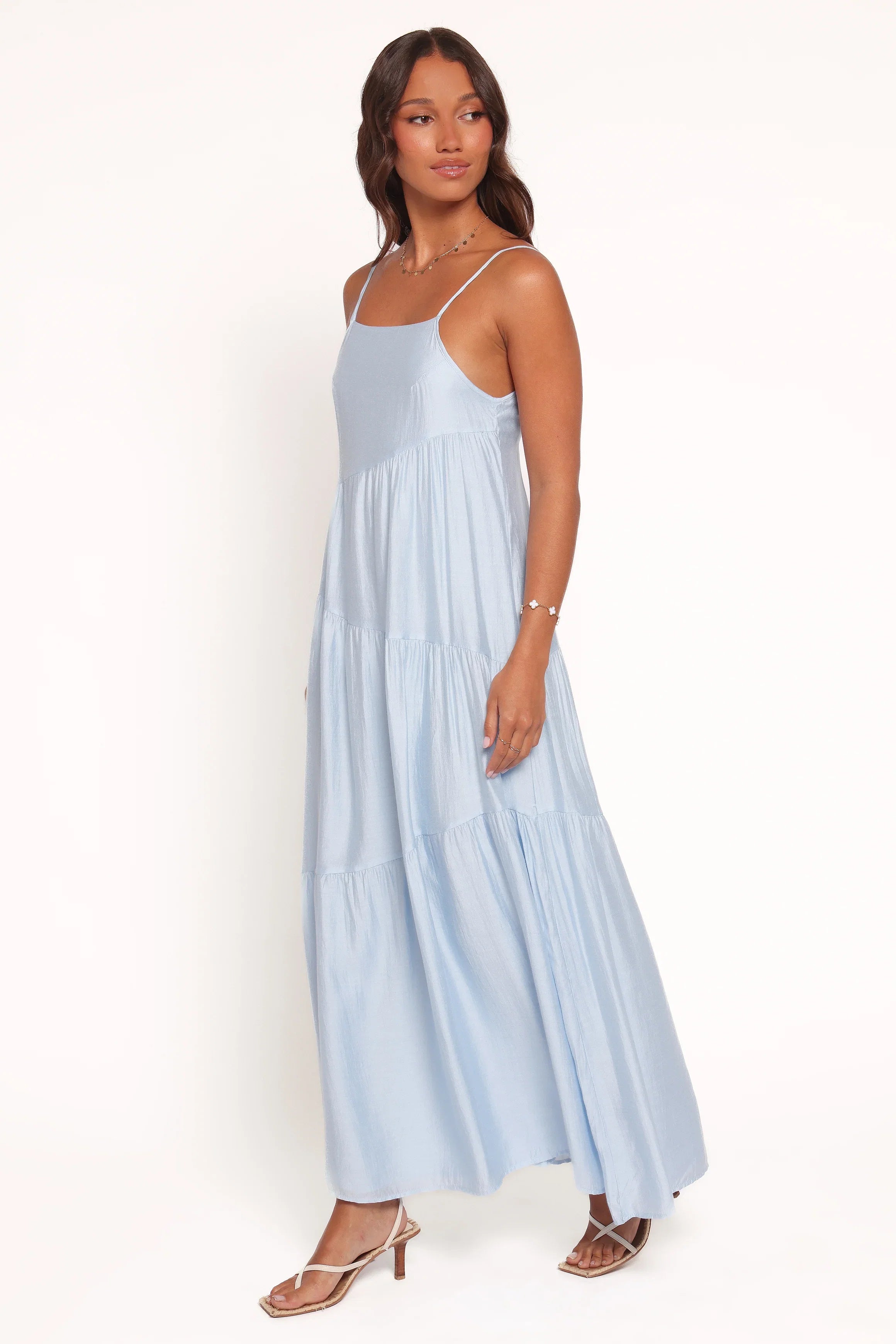 Bennie Midi Dress Pale Blue