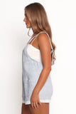 Viola Romper Blue White
