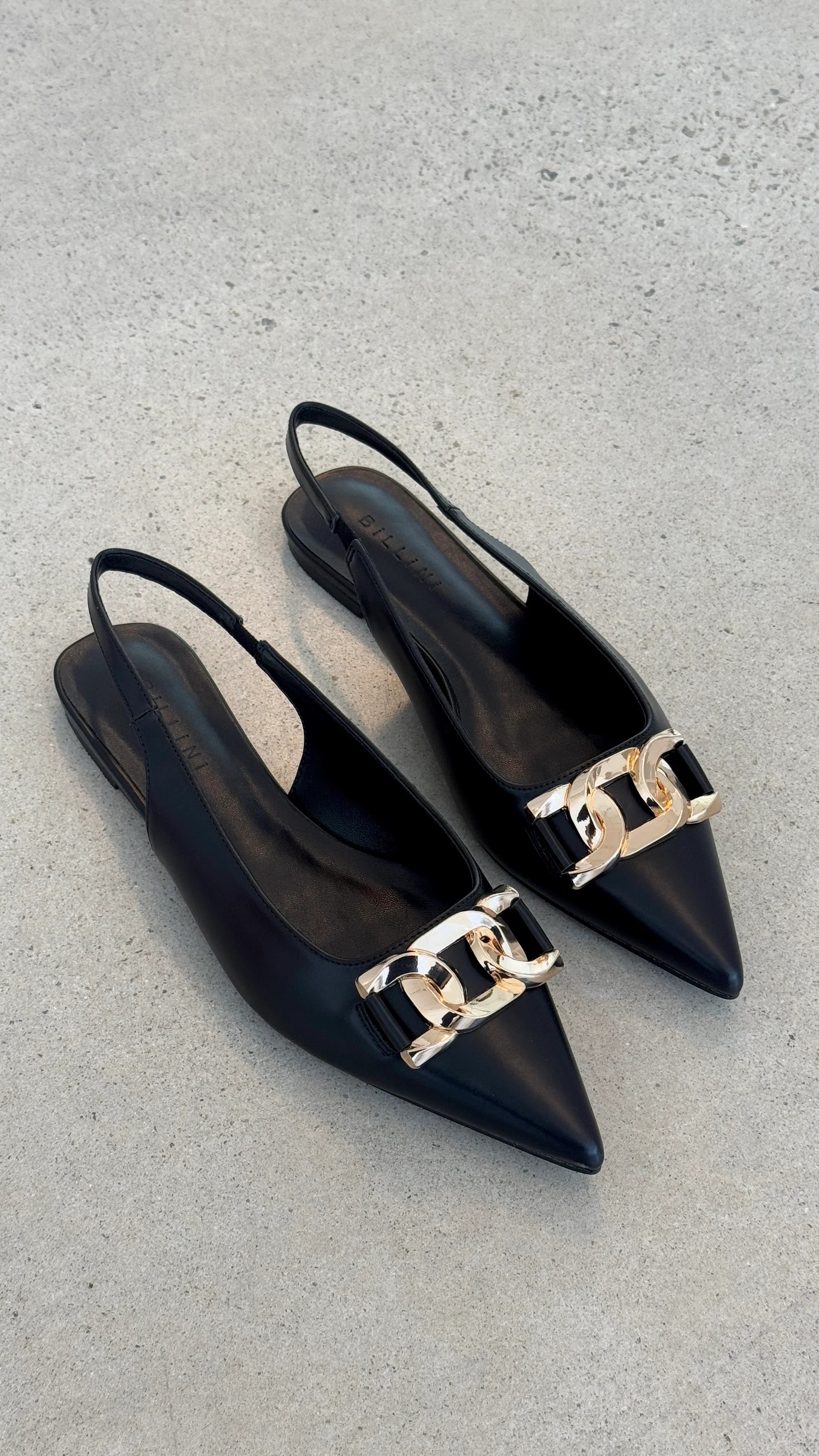 Jane Ballet Flats Black